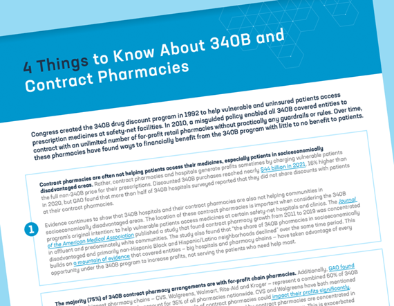 4 Things to Know About 340B and Contract Pharmacies