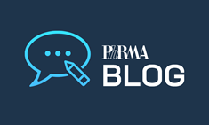 The logo of the blog of the Pharmaceutical Research and Manufacturers of America, or PhRMA, covering America's biopharmaceutical industry