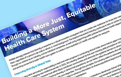 Teaser image for building a more just, equitable health care system