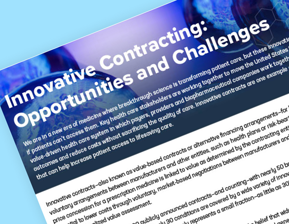 Teaser image for report on innovative contracting opportunities and challenges